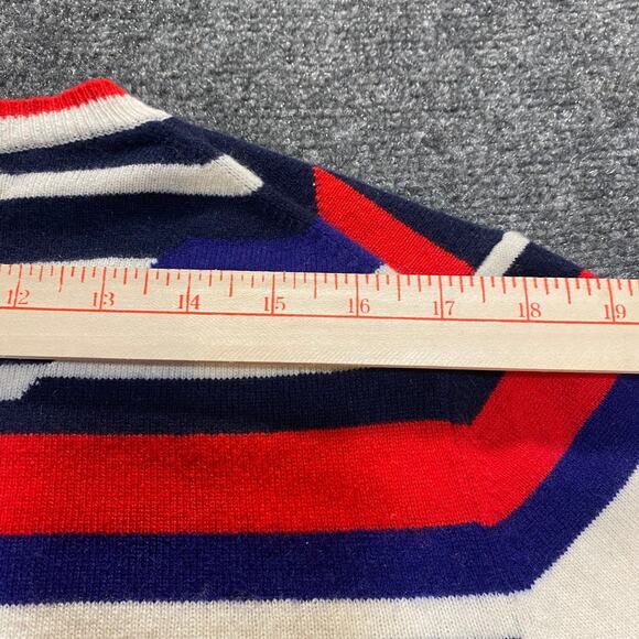Polo Ralph Lauren Womens Size XL Hotel De Ralph Optic Stripe Cashmere Sweater - Picture 9 of 10